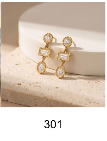 Liwayway Crystal Drop Earrings