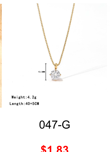 Kislap Crystal Pendant Necklace