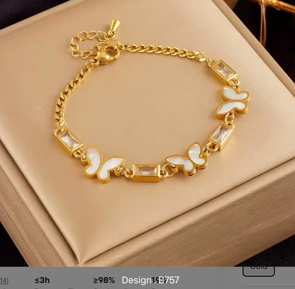 Marahuyo Butterfly Bracelet