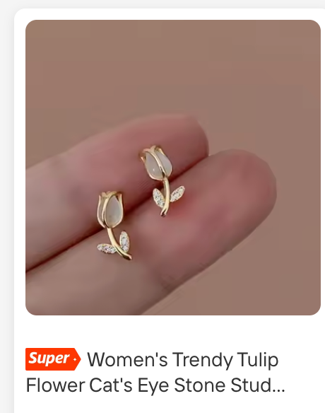 Marikit Tulip Earrings