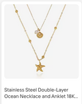 Sinag Double-Layer Ocean Necklace