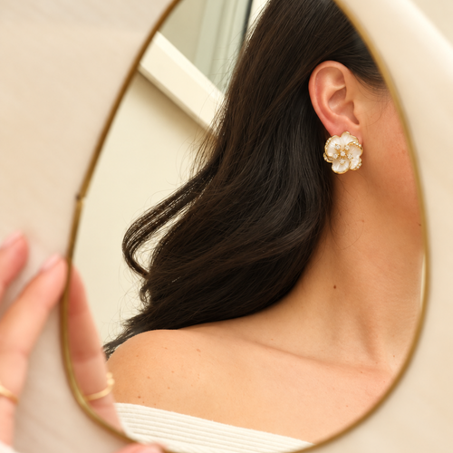 Mayumi Floral Earrings